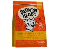 Meowing Heads MIJANČIOS GALVOS Letena Lickin' su vištiena ir žuvimi 4kg