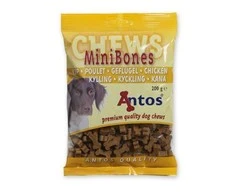 ANTOS Mini Bones Chicken maži kauliukai su vištiena 200g