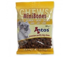 ANTOS Mini Bones Salmon maži kauliukai su lašiša 200g