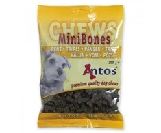 ANTOS Mini Bones Tripe maži kauliukai su žarnokais 200g