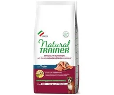 Natural Trainer ADULT DOG SENSITIVE NO GRAIN Medium/Maxi TROUT upėtakis 12kg