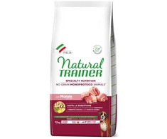 Natural Trainer ADULT DOG SENSITIVE NO GRAIN Medium/Maxi KIAULIENA kiauliena 12kg