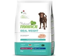 None Natural Trainer Adult IDEAL WEIGHT/LIGHT Medium/Maxi (balta mėsa) 3kg (Geriausias iki 2026.08.19)