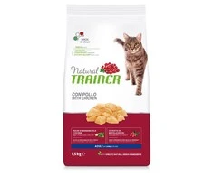 Natural Trainer CAT ADULT CHICKEN su vištiena 1.5kg