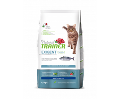 Natural Trainer CAT EXIGENT Mėlynas FISH su melsvaja žuvimi 1.5kg (6)