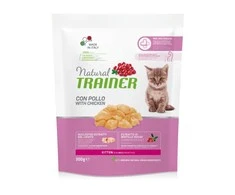 None NATURAL TRAINER Cat Kitten Chicken kačiukams su vištiena 0.3kg