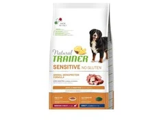 Novafoods Natural Trainer ADULT DOG SENSITIVE be gliuteno Medium/Maxi su antiena 12kg
