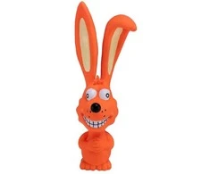 PET NOVA Latex Rabbit lateksinis triušis 17cm 2vnt