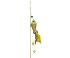 PET NOVA pagaliukas katei žuvytė 40cm 3vnt