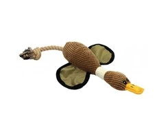 PET NOVA Plush duck minkštas žaislas šuniui 45cm