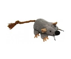 PET NOVA Plush Mouse pliušinė pelė katėms 7x5cm 3vnt