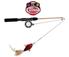 PET NOVA teleskopinė meškerė katėms 40-70cm