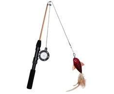 PET NOVA teleskopinė meškerė katėms 40-70cm