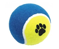 PET NOVA Tennis balls didelis kietas kamuolys 10cm (plūduriuoja) 2vnt