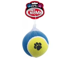 PET NOVA Tennis balls didelis kietas kamuolys 10cm (plūduriuoja) 2vnt