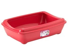 PET NOVA tualetas katėms didelis rožinis 50cm