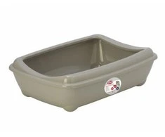 Pet Nova tualetas katėms, 42 cm, pilkas
