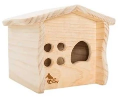 PETBUDDY House namas graužikams 20x18.5x16.5cm