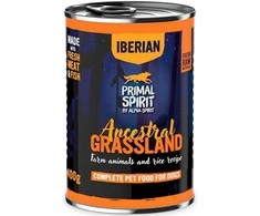 PRIMAL Ancestral Grassland konservas šunims 400g