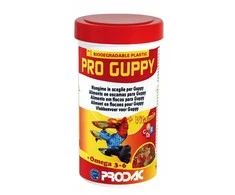 Prodac Pro Guppy smulkūs dribsniai gupijoms 100ml 20g