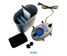 Prodac DF400 išorinis filtras 20-50L akvariumui, be UV lempos 6,7W 400L/val