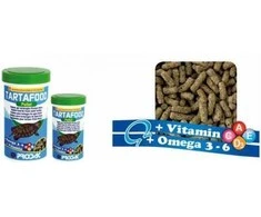 Prodac TartaFood Pellet granulės dideliems ir vidutiniams vandens vėžliams 1200ml/350g
