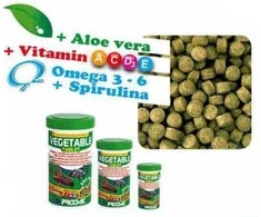 Prodac Vegetable Planšetė tabletės žolėdėms dugninėms žuvims 50ml 30g