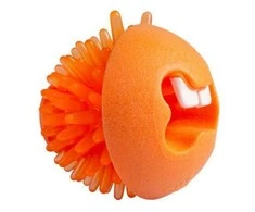 Rogz FRED oranžinis kamuoliukas su spygliais 6.4cm