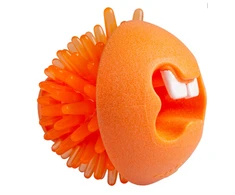 Rogz FRED oranžinis kamuoliukas su spygliais 6.4cm