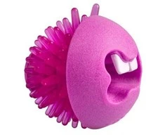 Rogz FRED rožinis kamuoliukas su spygliais 6.4cm