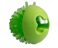 Rogz FRED žalias kamuoliukas su spygliais 6.4cm