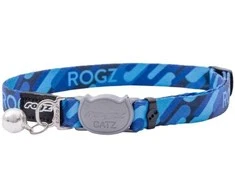 Rogz FusionCat mėlynas antkaklis 11mm 20-31cm