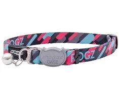 Rogz FusionCat žydras antkaklis 11mm 20-31cm
