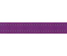 Rogz pavadėlis atšvaitas šuniui Reflective HL05E Bordo (plotis 2,5cm; ilgis 120cm)