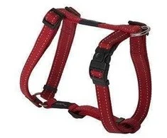 Rogz petnešos atšvaitas šuniui H-Harness Reflective SJ06C (plotis 2cm; apimtis 45-76cm)
