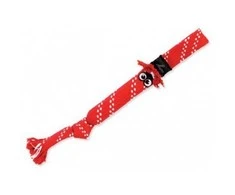 Rogz Scrubz žaislas šunims aktyviems žaidimams raudonas 44cm