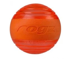 Rogz Squeekz oranžinis kamuoliukas 6.4cm (plūduriuoja)
