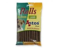 ANTOS Rolls Lamb skanėstai 20vnt ritinėlių