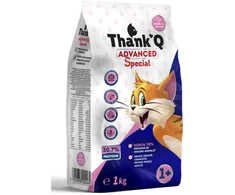 THANK'Q Advanced pašaras katėms su žuvimi 1kgx5vnt