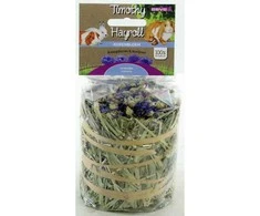 ESVE Timothy Hay Roll šienas su rugiagėlėmis 100g