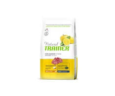 Trainer Natural Adult Mini sausas maistas su jautiena ir ryžiais šunims 800g