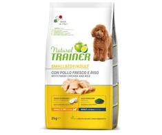 Trainer Natural Adult Mini sausas maistas su vištiena mažų veislių šunims 2kg