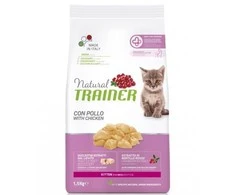 Natural Trainer Cat Kitten vištiena kačiukams su vištiena 1.5kg (6) NEW