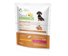 NT DOG SENSITIVE NO GLUTEN PUPPY&amp;JUNIOR MINI SALMON (lašiša) 800g