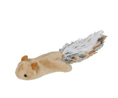 VADIGRAN Cat Toy Flying Squirrel Catnip voverė 10.5cm 2vnt