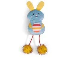 VADIGRAN Cat Toy kačių žaislas triušis su katžole 15cm 2pak