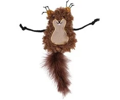 VADIGRAN Cat Toy pliušinė voverė su katžole 22cm 2pak