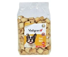 VADIGRAN Duo MINI sausainiai pagalvėlės šunims 500g