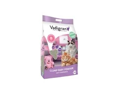 VADIGRAN kačių kraikas Clump Babypowder EU 12kg