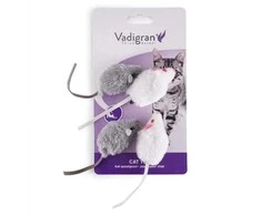 Vadigran Mouse pliušinės pelytės katėms 4vnt 5cm 2pak